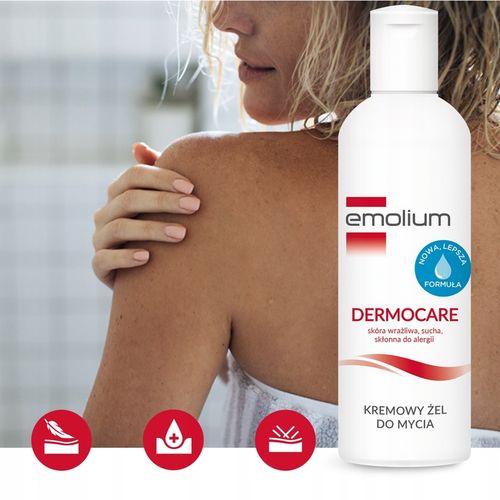 EMOLIUM DERMOCARE Kremowy Żel Do Mycia 200 ml na Arena.pl