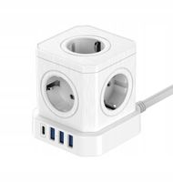 Kostka zasilająca Newell NL4385 GaN Power Cube 5 gniazda 3x USB-A, 1x USB-C