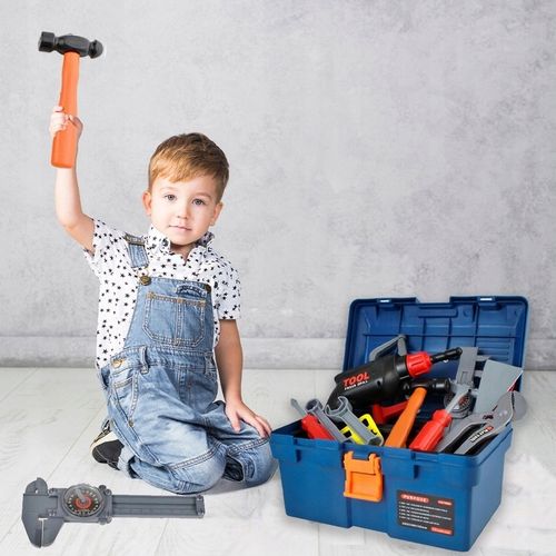 SKRZYNKA KUFEREK Z NARZĘDZIAMI WIERTARKA WARSZTAT ZESTAW MAJSTERKOWICZA na Arena.pl