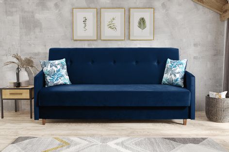 Wersalka -Sofa z boczkami BETTY - rozkładana+spanie / nowe kolory