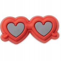 Przypinka Ozdoba Crocs Charms Jibbitz Pin Do Butów Red Heart Sunglasses