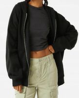 Bershka bluza z kapturem oversized r.xs