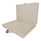 Materac asekuracyjny składany UNDERFIT 140 x 100 x 10 cm beżowy