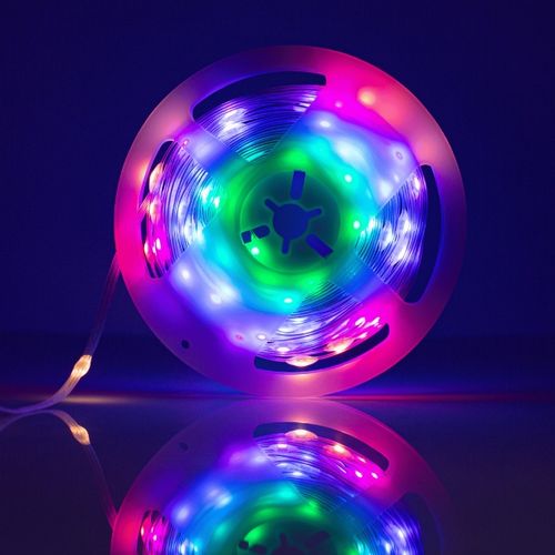 Magiczne lampki Choinkowe RGB USB IP65 200 led 10m Pilot Aplikacja DC 5V na Arena.pl