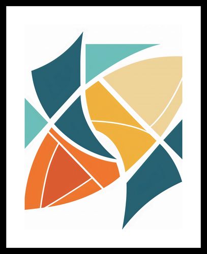 Plakat 50x65cm Geometria Wiatru na Arena.pl