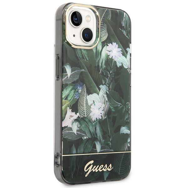 Etui Guess do iPhone 15 Plus, iPhone 14 Plus, Zielony zdjęcie 4
