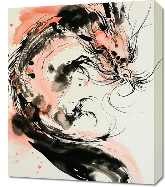 Obraz 50x60cm Smocza Furia zdjęcie 1