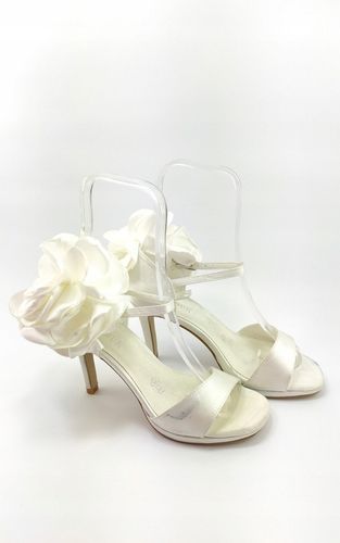 SATYNOWE SANDAŁY ŚLUBNE 35 na Arena.pl