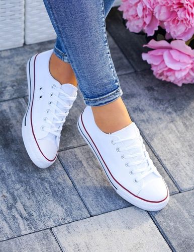Białe Trampki Tenisówki All White 39 na Arena.pl