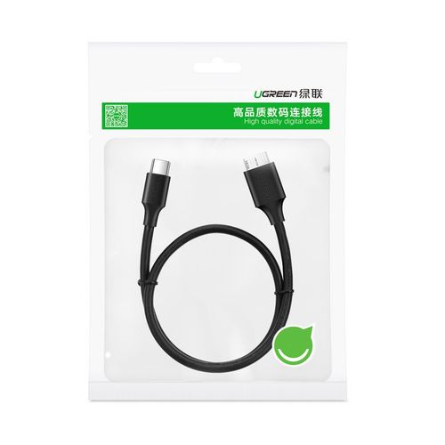 kabel przewod usb-c - micro usb-b superspeed 3.0 1m czarny na Arena.pl