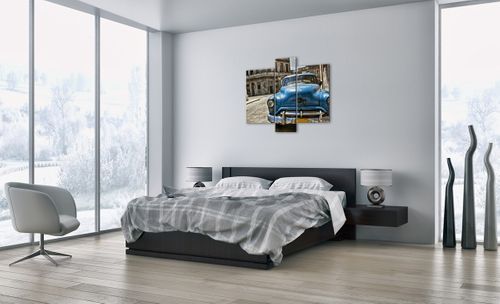 Obraz Na Płótnie - Samochód Ulica - 95X80 Cm - Cb95X80-2461 na Arena.pl