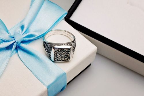 Srebrny sygnet PDM4401 - Markazyty na Arena.pl