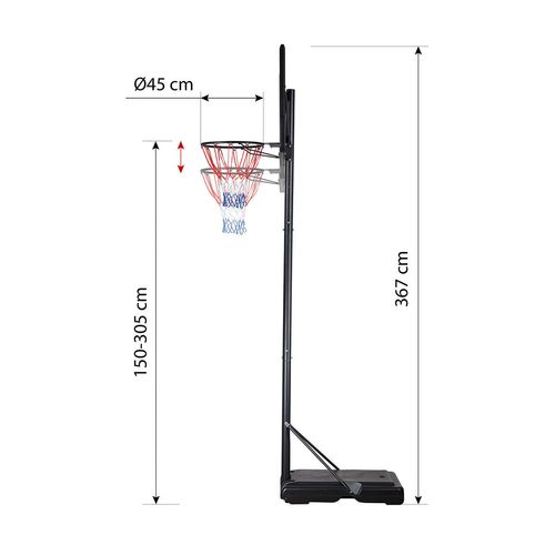 Kosz do koszykówki ZDK321 Nils na Arena.pl