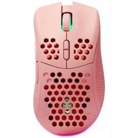 Mysz przewodowa / bezprzewodowa Deltaco GAM-120-P 4800dpi Różowa