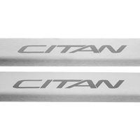 Listwa progowa MERCEDES CITAN W415 W415 Stal nierdzewna 304 mat z czarnymi