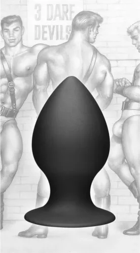 xr brands tom of finland mały korek z silikonu z przyssawką na Arena.pl