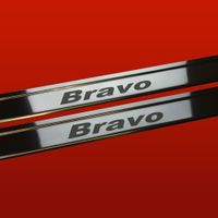 Listwa progowa FIAT BRAVO MK1 Stal nierdzewna 304 połysk 2szt