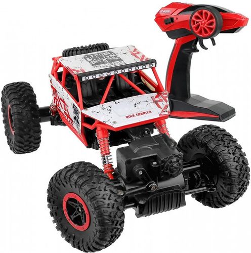 Rock Crawler 4WD 1:18 - Czerwony na Arena.pl