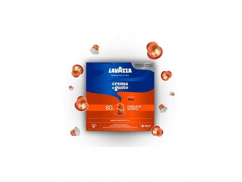 Kapsułki do NESPRESSO LAVAZZA Crema e Gusto FORTE 80 szt. na Arena.pl