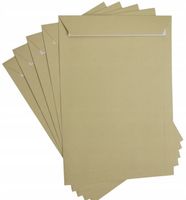 KOPERTA KOPERTY samoklejące samoprzylepne C4 do formatu A4 brązowe 50szt.