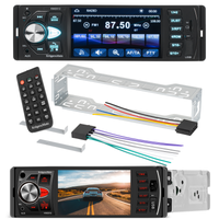 Radio samochodowe Kruger&Matz Bluetooth 4” AUX gniazdo kamery cofania 1 DIN