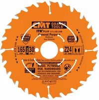 CMT Tarcza do drewna OSB ultra cienka piła 165 x 30mm 24z widia 271.165.24M