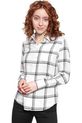 KOSZULA DAMSKA KOSZULA WRANGLER REGULAR 1PKT SHIRT OFF WHITE W5Q5OR737 S na Arena.pl