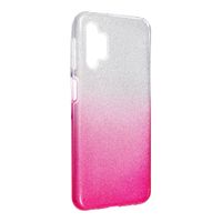 Futerał SHINING do SAMSUNG A53 5G transparentny różowy
