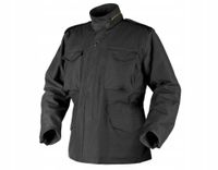 Kurtka Wojskowa M65 HELIKON NyCo Sateen na Poligon Militarna Czarna 3XL