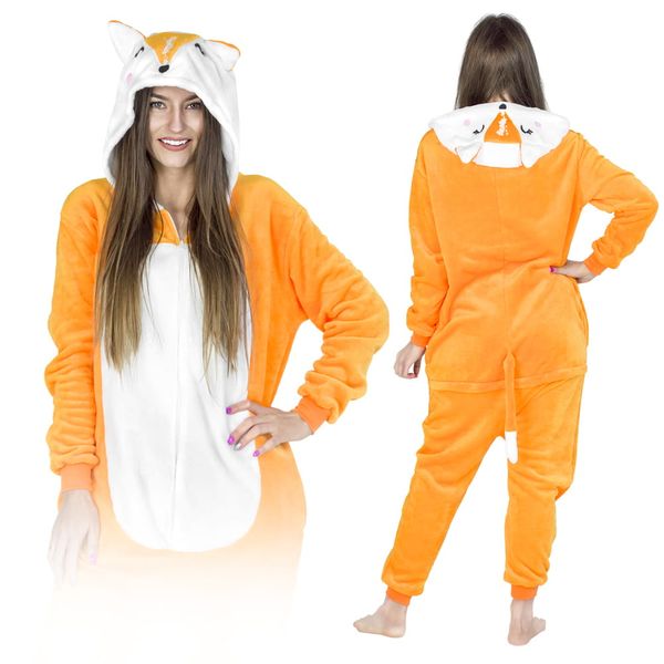 Lis Kigurumi Onesie dres piżama kombinezon zdjęcie 1