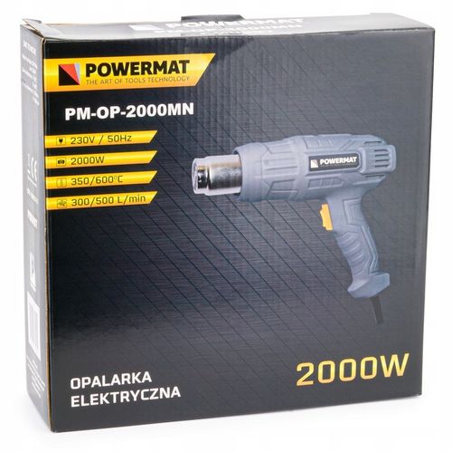 OPALARKA ELEKTRYCZNA 2 BIEGI 4 DYSZE 600C 2000W na Arena.pl
