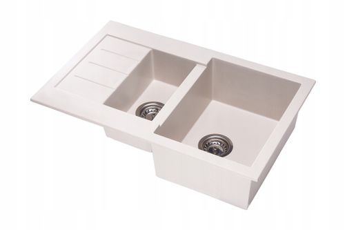 ZLEW ZLEWOZMYWAK GRANIT 8 kolorów 76x48 + SYFON na Arena.pl