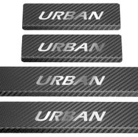 Listwa progowa MERCEDES B W246 URBAN Stal nierdzewna 304 carbon 4szt