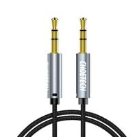 kabel przewód audio aux do głośnika 2x mini jack 3.5mm męski 1.2m - czarny