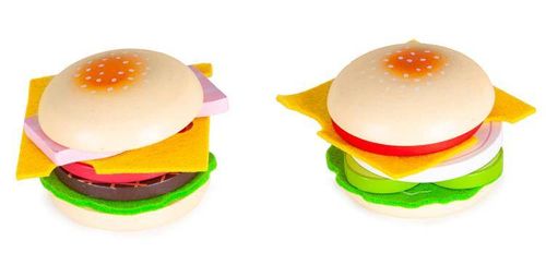 Drewniany hamburger Ecotoys na Arena.pl