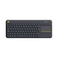 Klawiatura bezprzewodowa LOGITECH Wireless Touch Keyboard K400 Plus Czarny