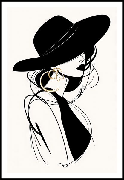 Plakat 61x91,5cm Uwikłana Elegancja zdjęcie 3