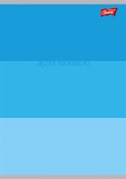 ZESZYT A5 60 # KRATKA JĘZYK NIEMIECKI ZE ŚCIĄGĄ COLOUR STRIPES UNIPAP