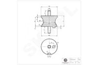 Poduszka skrzyni biegów BMW 3 SERIES 2004 2005