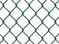 Siatka powlekana PCV - wys. 1,00 m , drut 3,2 mm - zielona - 10m