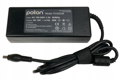 Ładowarka 90W do laptopa SAMSUNG 19V 4,74A wtyk 5,5x3,0mm pin na Arena.pl