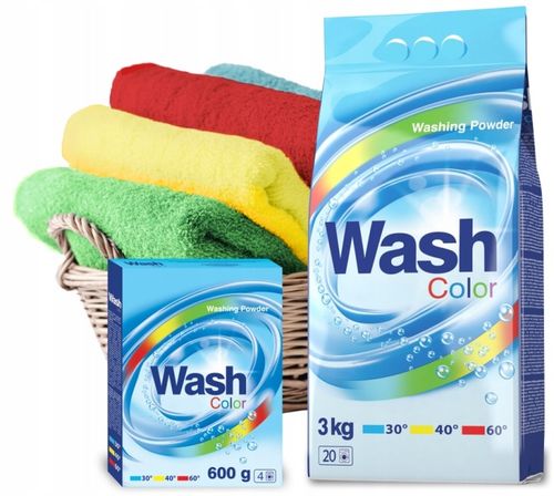 Proszek do prania kolorów Wash 10 kg 100 prań!! na Arena.pl