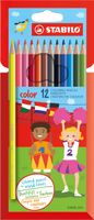 STABILO KREDKI ETUI KARTON.Z ZAWIESZKĄ 12KOL. 8020