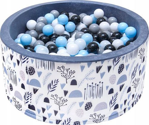 Suchy Basen z Kulkami 90x40 200 piłek bez BPA - basenik z piłeczkami WELOX na Arena.pl