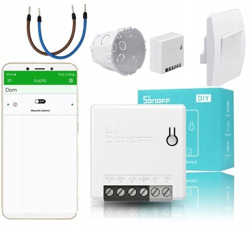 SONOFF MINI R2 Przełącznik WIFI Dopuszkowy SUPLA na Arena.pl
