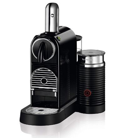 Ekspres do kawy na kapsułki Nespresso ze spieniaczem DeLonghi na Arena.pl