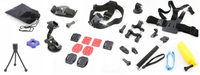 ZESTAW Akcesoria Uchwyty do GoPro Black SJCAM XIAOMI INSTA360 DJI ACTION 4