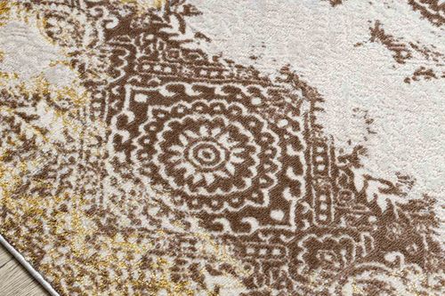 RUG/LU/TREX/ROSETTE/BEIGE+BROWN/140x190 na Arena.pl