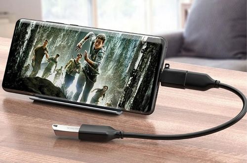 PRAKTYCZNY ADAPTER PRZEJŚCIÓWKA PRZEJŚCIE USB TYPE-C DO USB 3.0 OTG + SMYCZ na Arena.pl