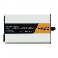 PRZETWORNICA NAPIĘCIA MAXX czysty SINUS 12V 1000W